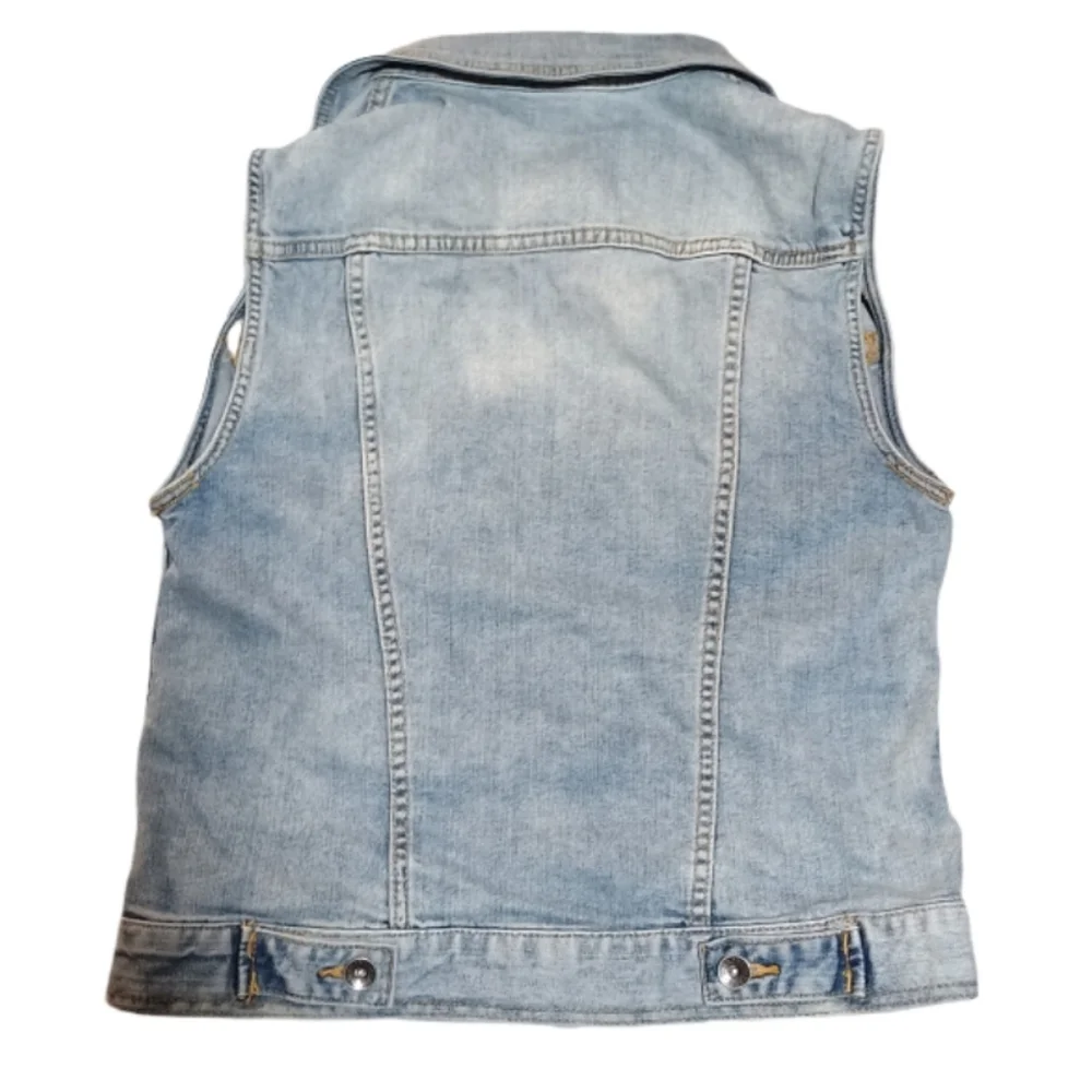 Merona Blue Denim Vest